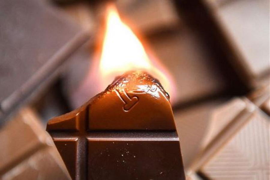 Почему горит натуральный шоколад